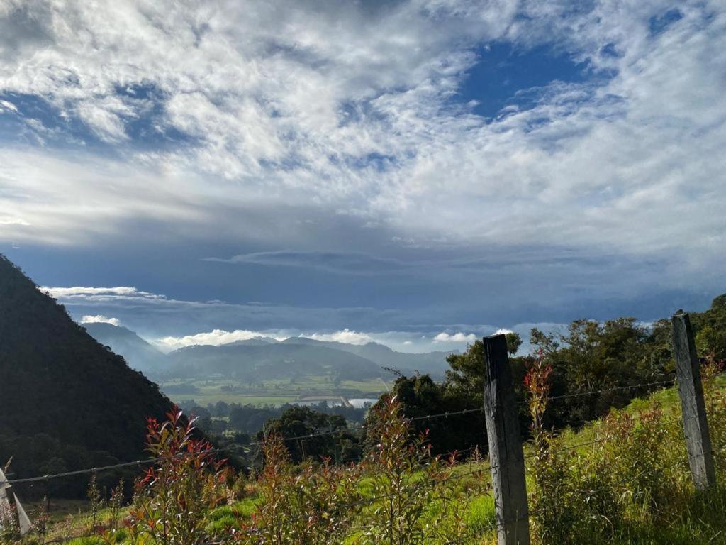 Un Refugio En Las Montanas De Tabioヴィラ エクステリア 写真